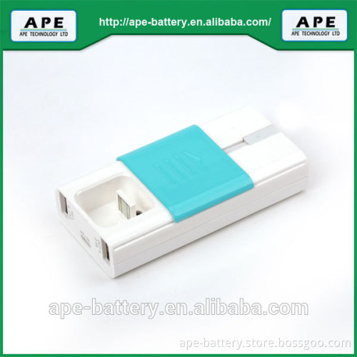 5V/3.5A dual usb ports, bulit-in cable power bank MP5200A for smartphones and tablets